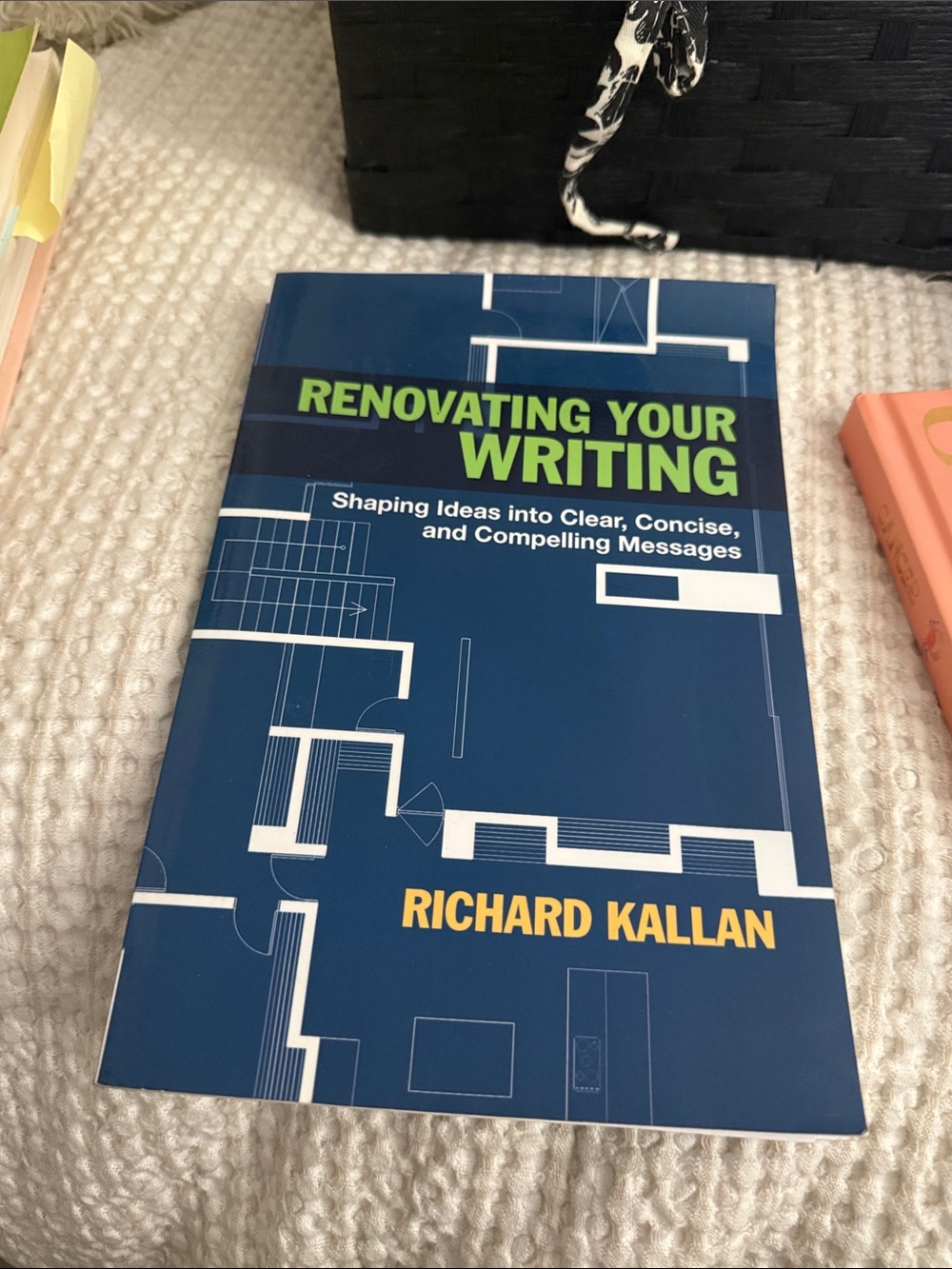 Renovating Your Writing by Richard Kallan - Navy & Lime Cover